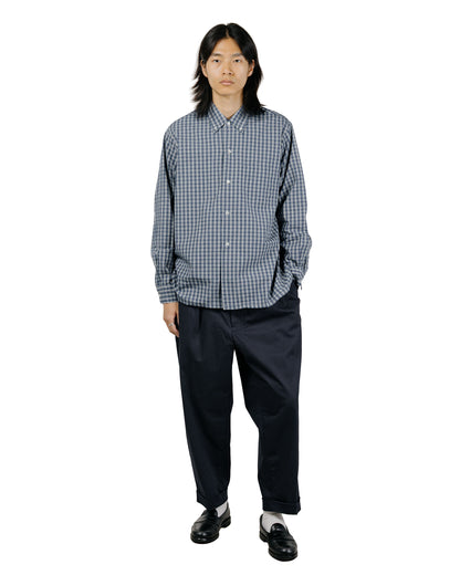 Beams Plus 2Pleats Twill Dark Navy