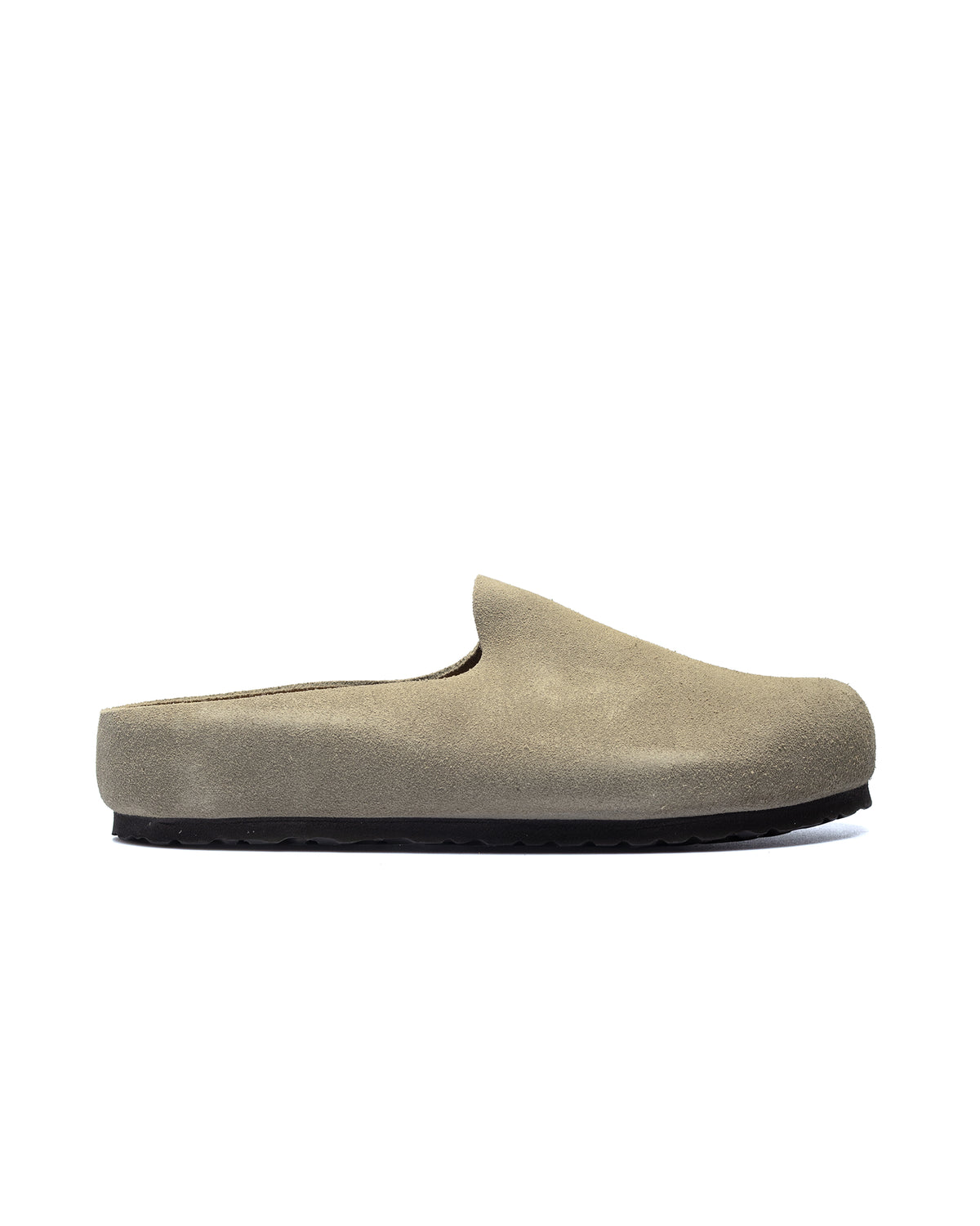 Birkenstock Amsterdam Wrapped Suede Taupe