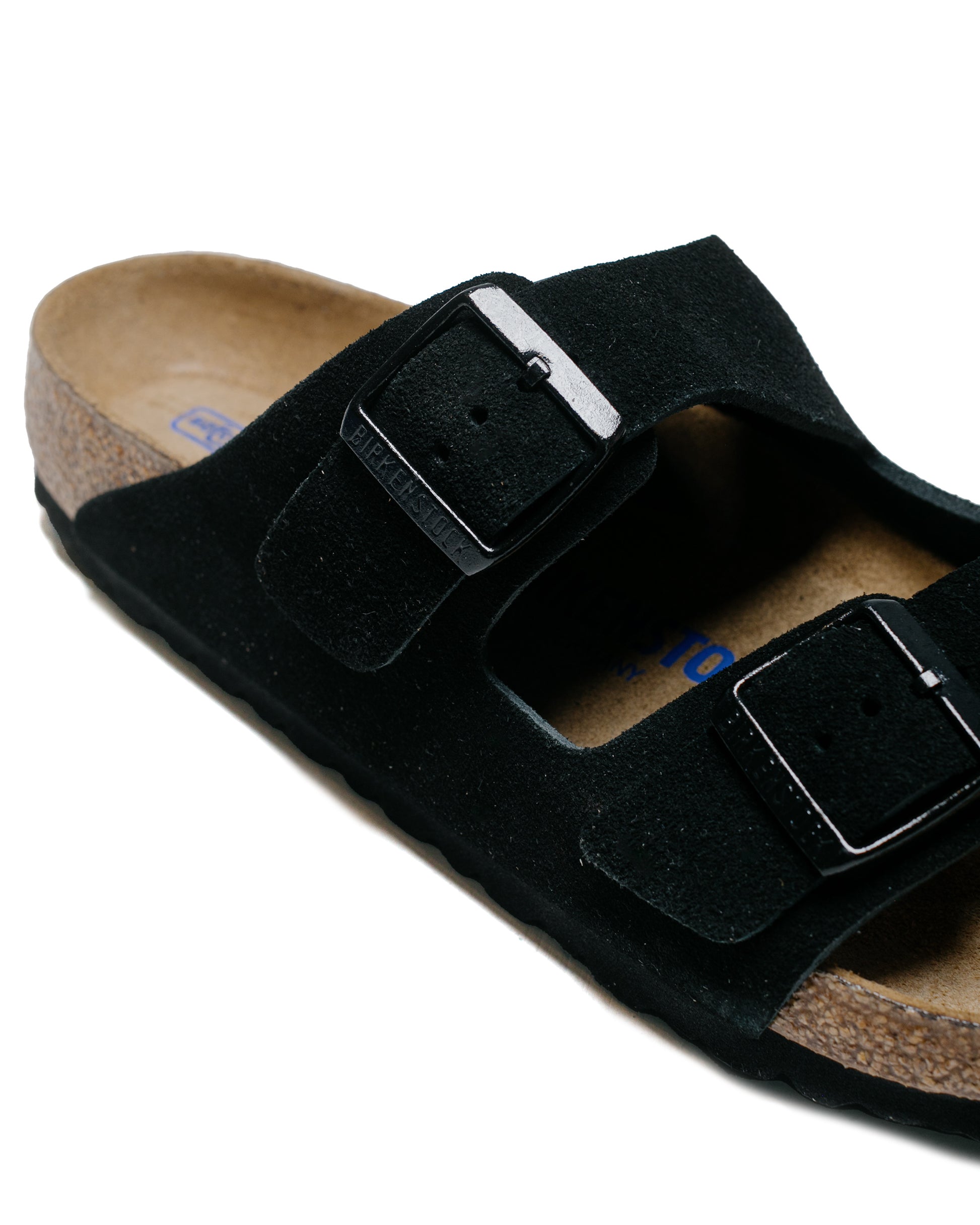 Birkenstock Arizona Black Suede close