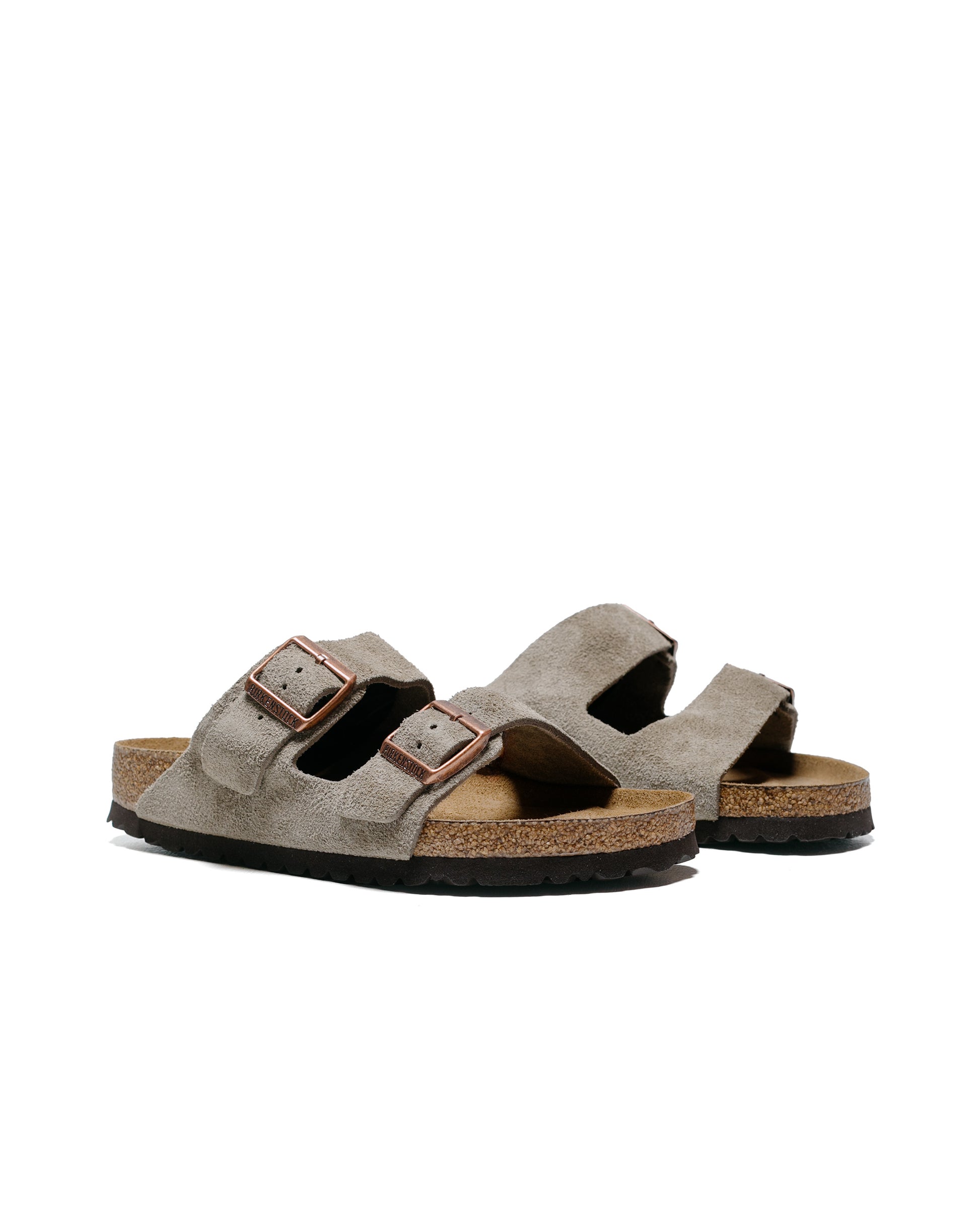 Birkenstock Arizona Taupe Suede side