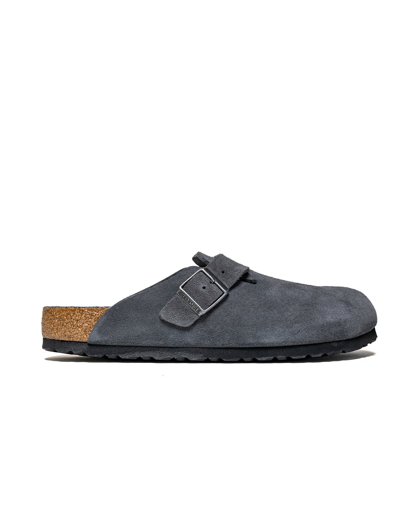 Birkenstock Boston Charcoal Suede