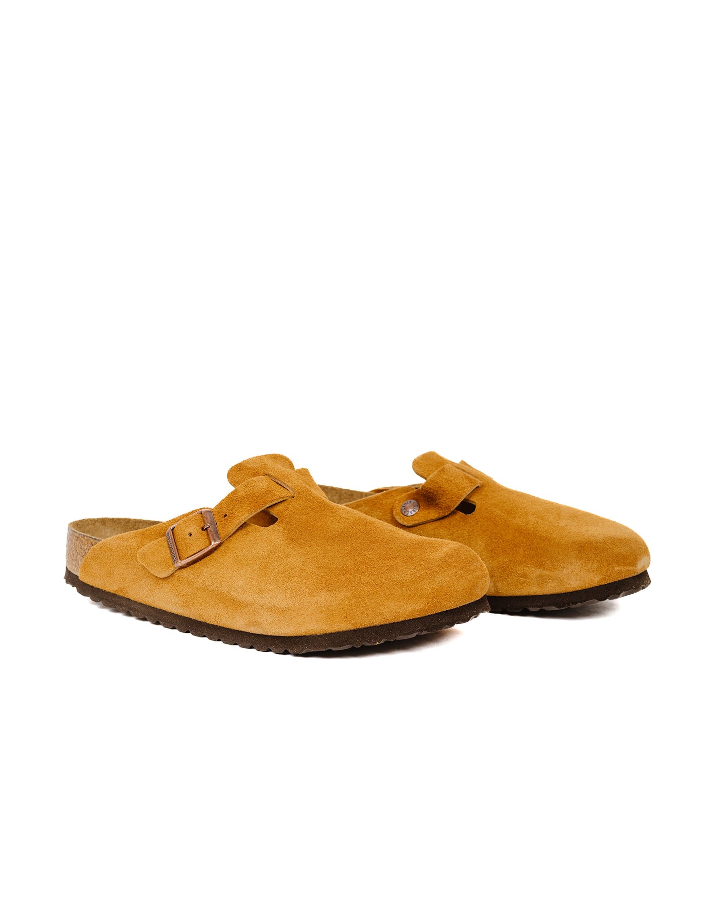 Birkenstock Boston Mink Suede side