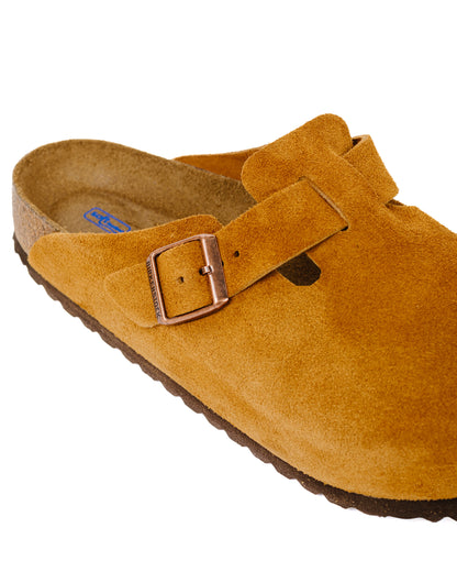 Birkenstock Boston Mink Suede Close