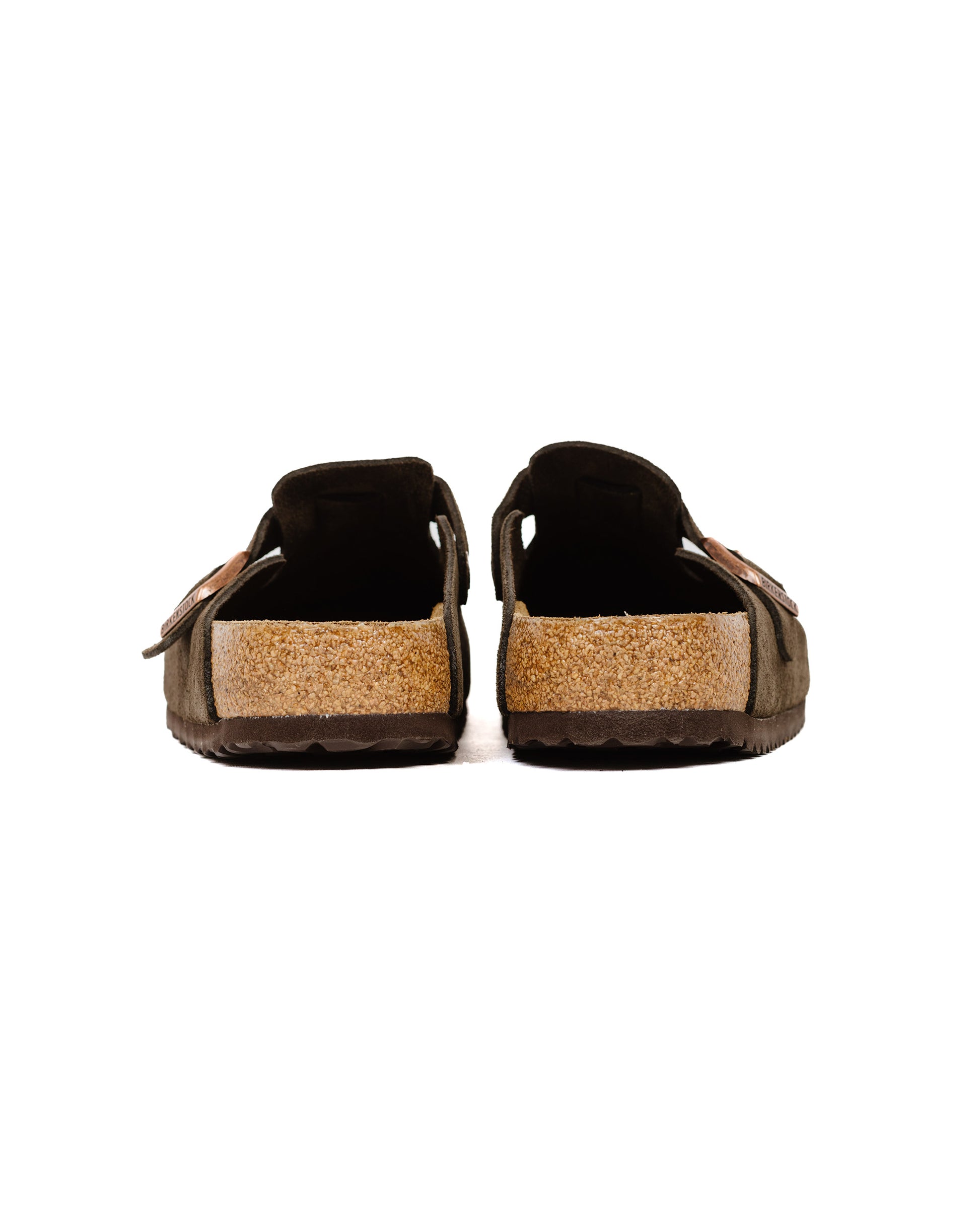 Birkenstock Boston Mocha Suede Back