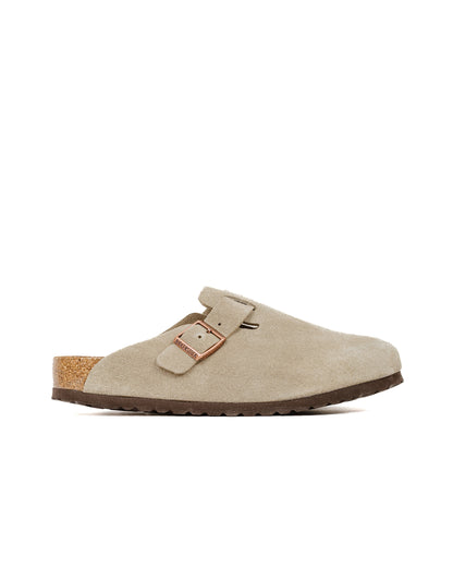 Birkenstock Boston Taupe Suede