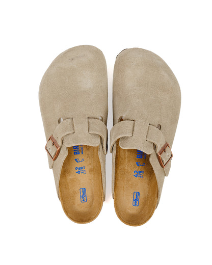 Birkenstock Boston Taupe Suede Top