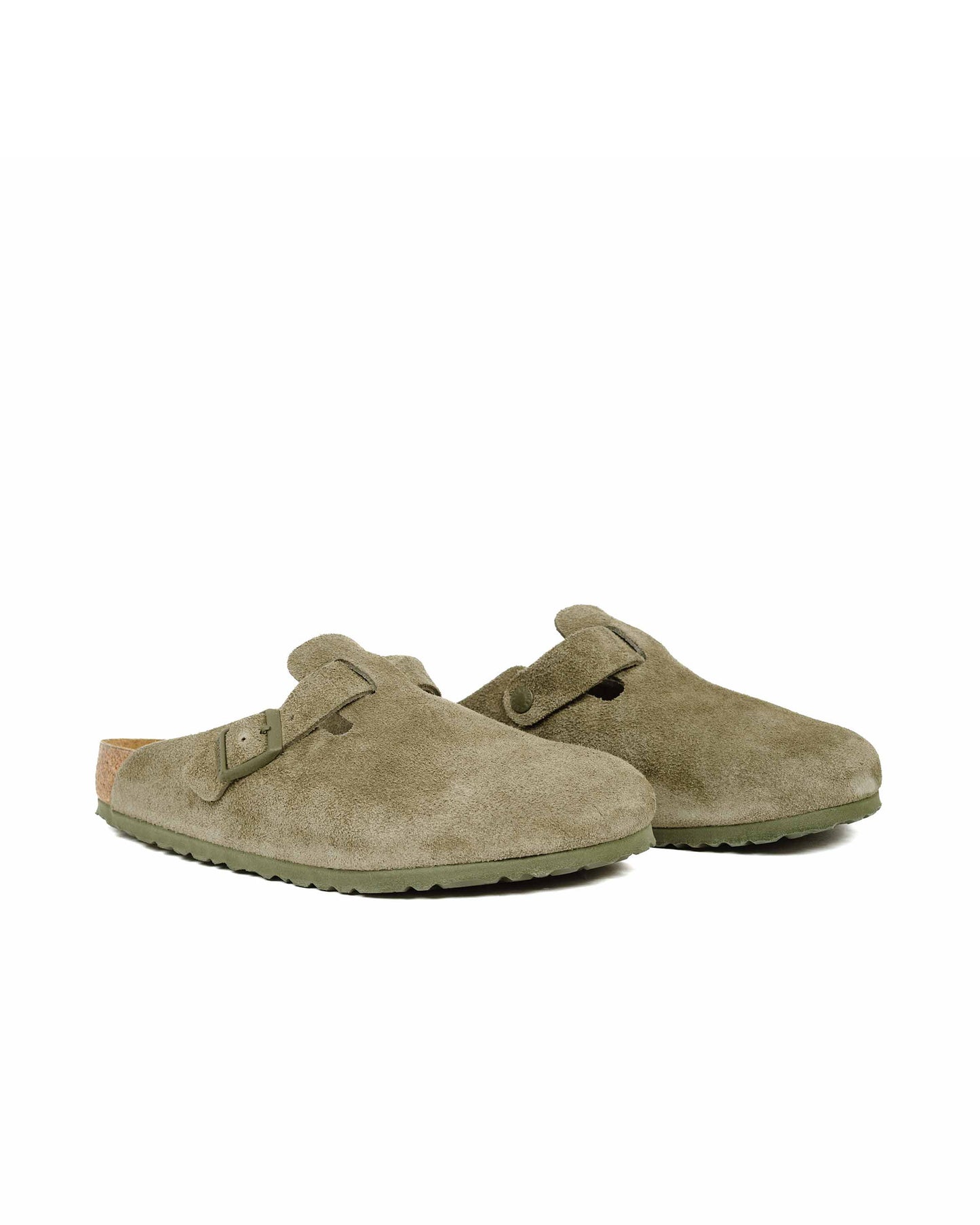 Birkenstock Boston Thyme Suede side