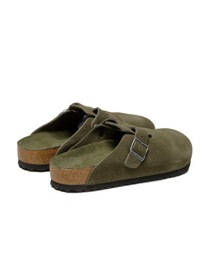 Birkenstock Boston Thyme Tonal Suede