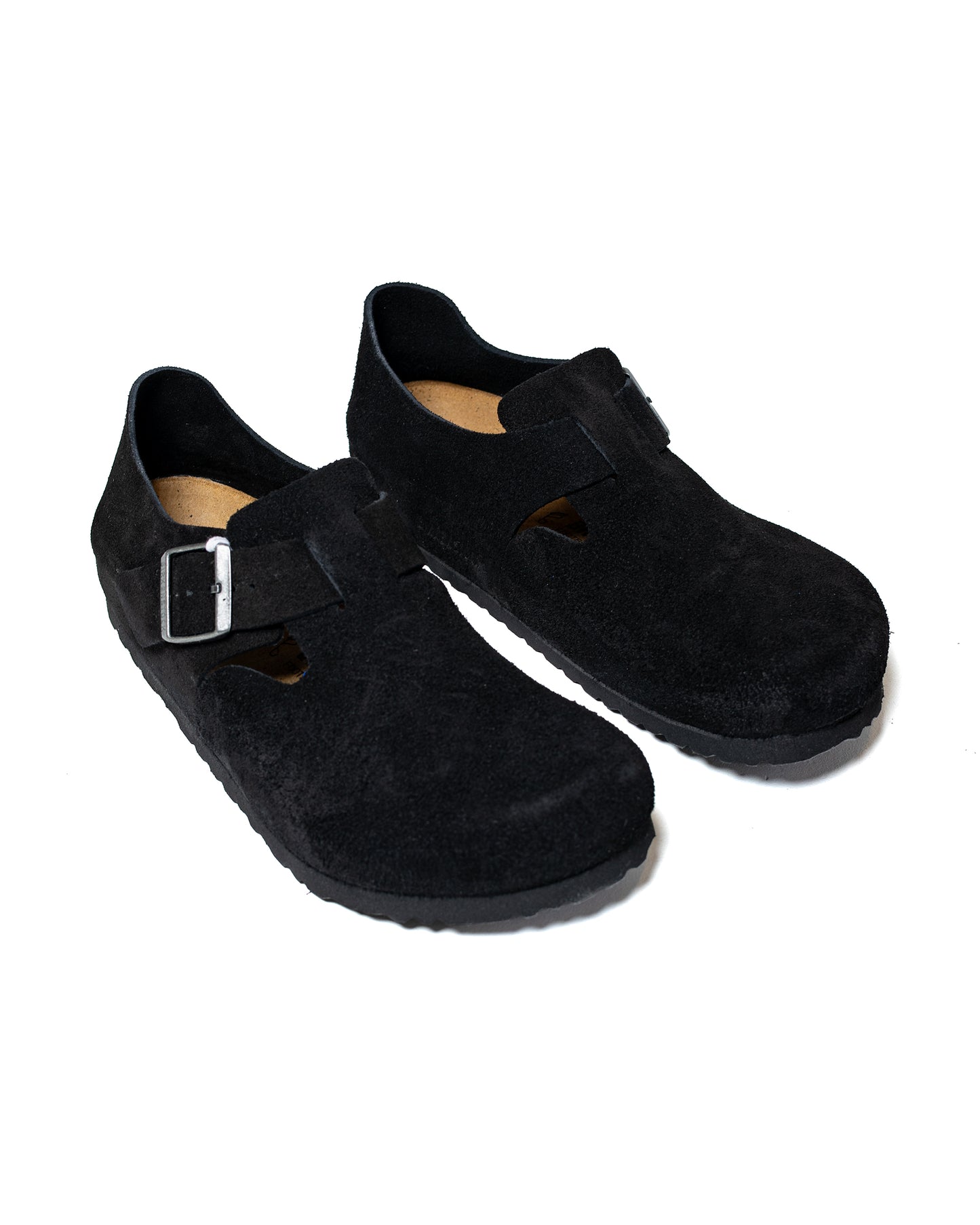 Birkenstock London Black Suede