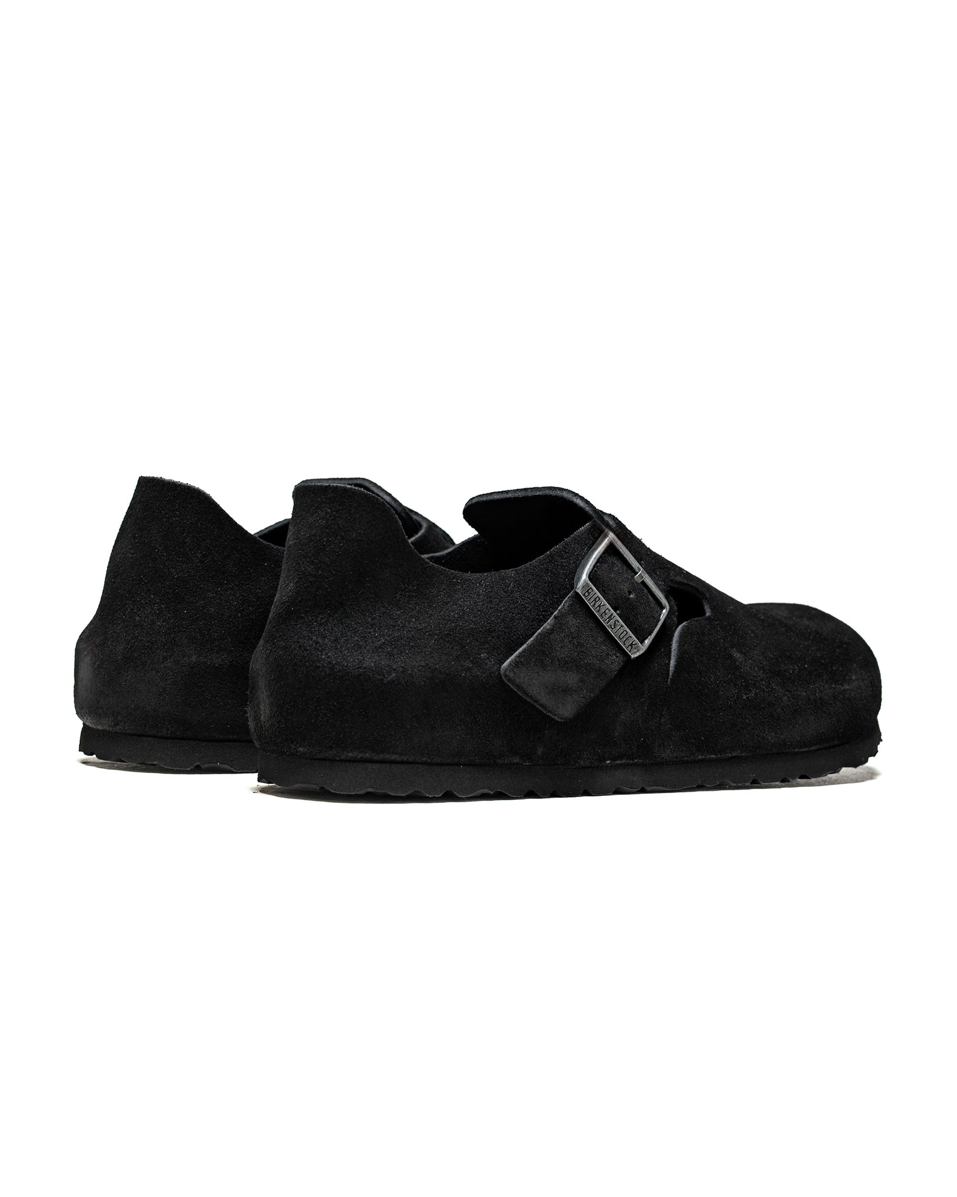 Birkenstock London Black Suede