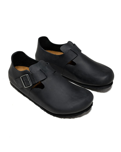 Birkenstock London Nubuck Oiled Black