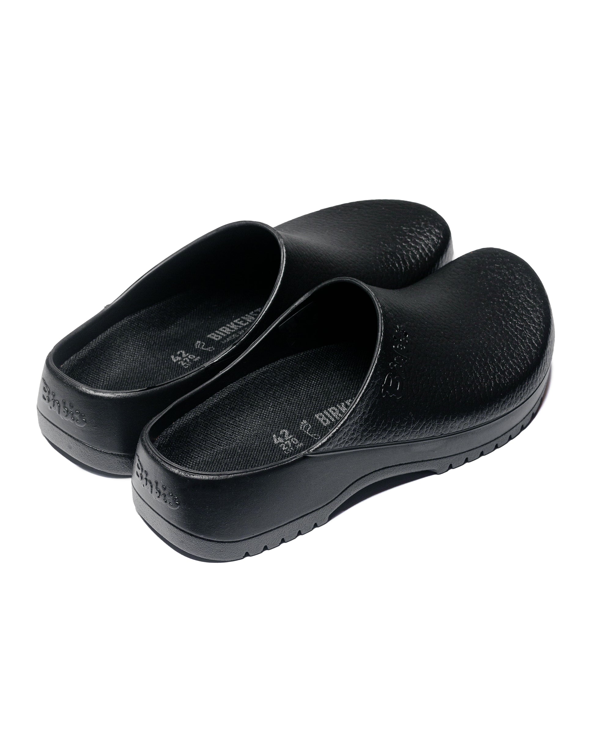 Birkenstock Super-Birki Polyurethane Black back side