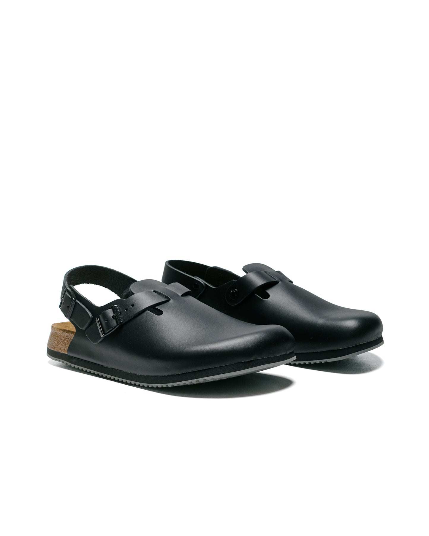 Birkenstock Tokio Super Grip Leather Black side