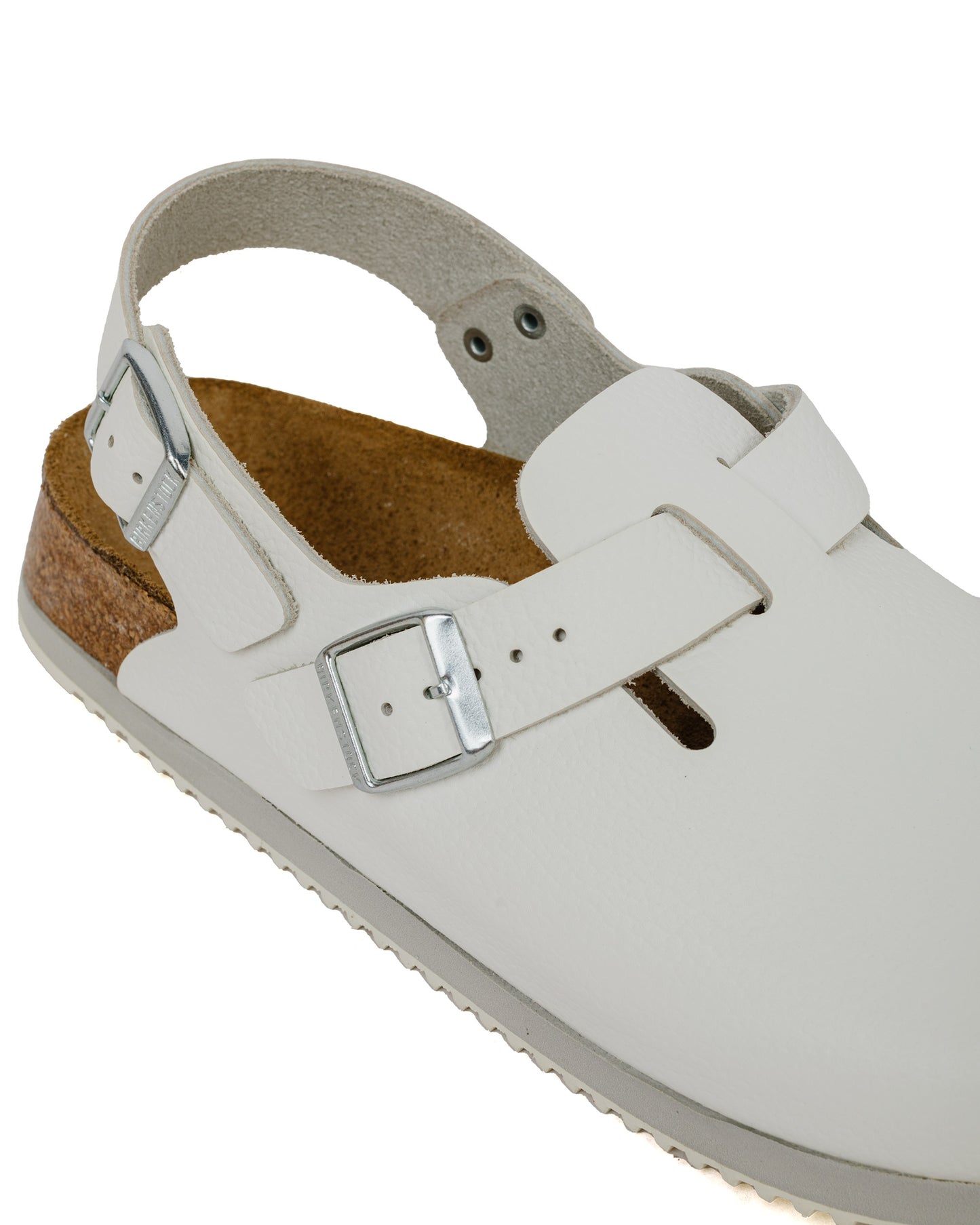 Birkenstock Tokio Super Grip Leather White Close