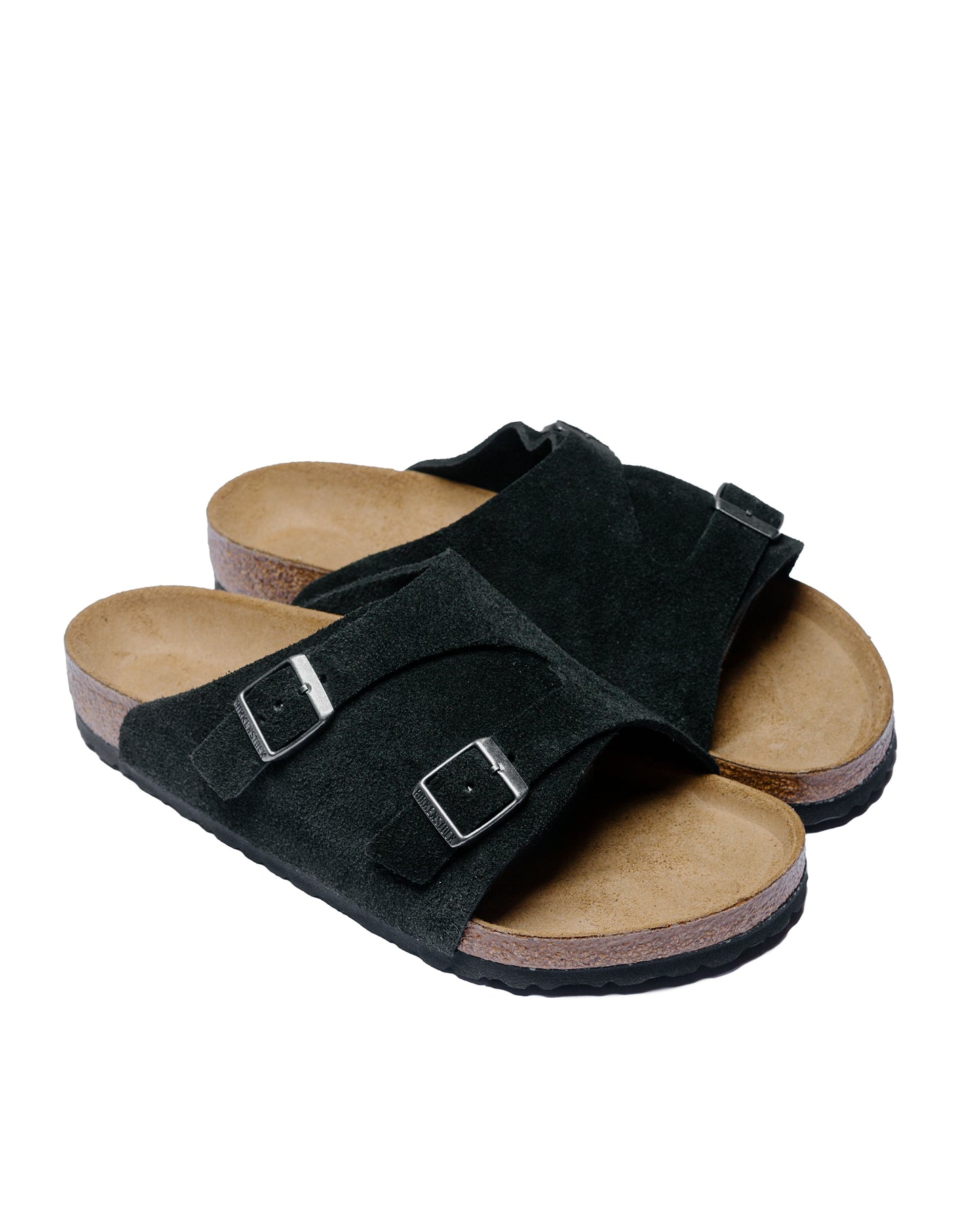 Birkenstock Zurich Suede Black front side