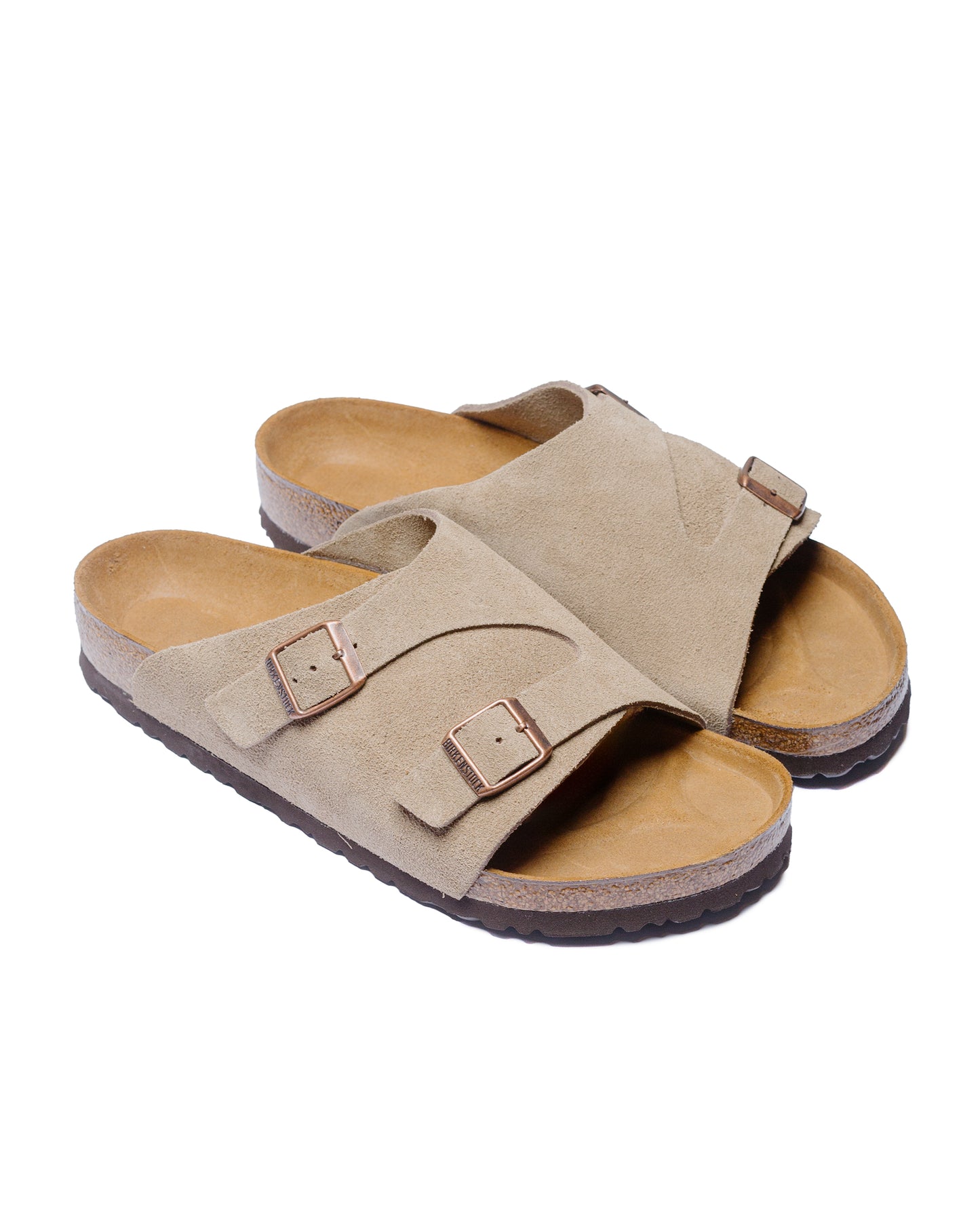 Birkenstock Zurich Suede Taupe front side