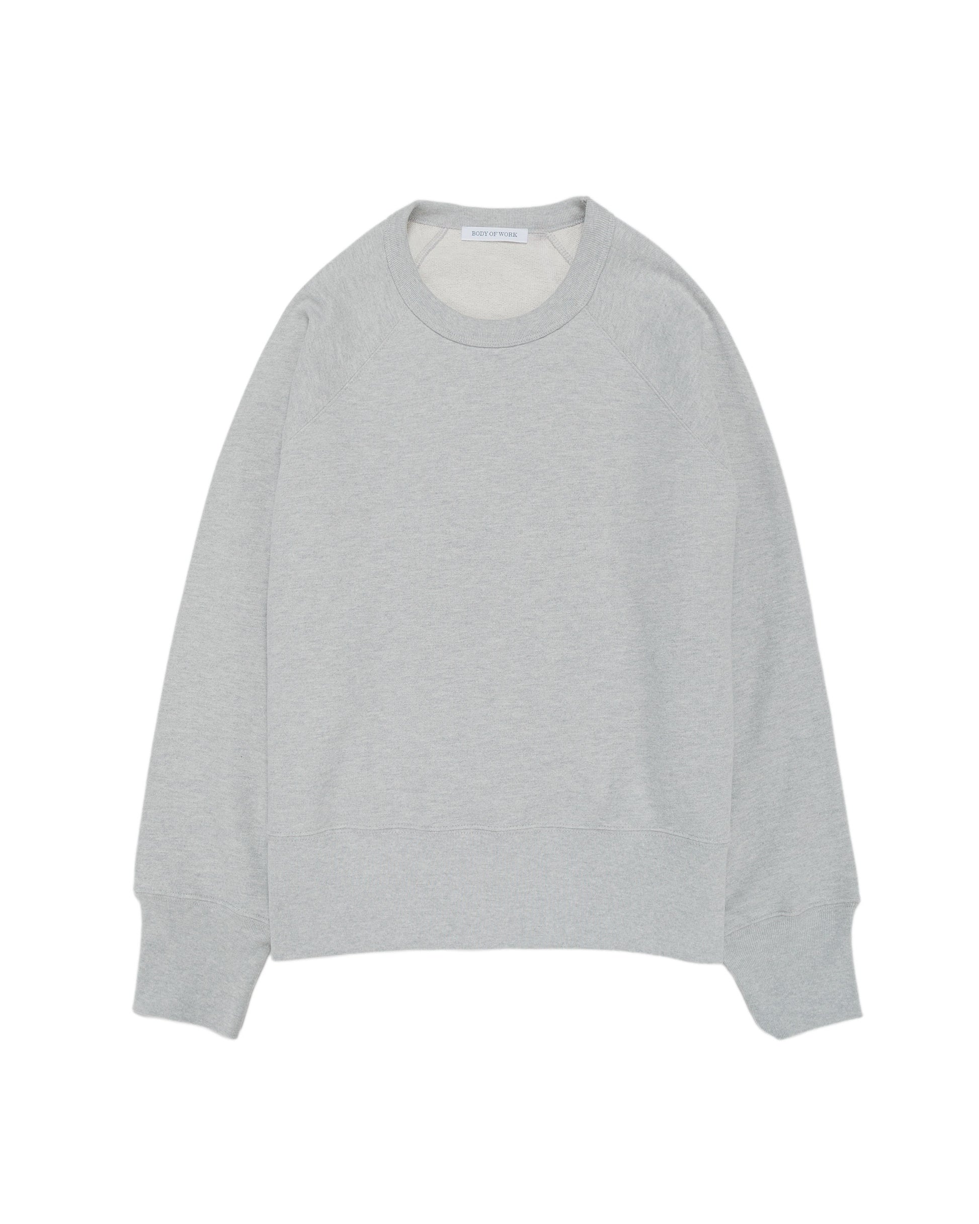 Body of Work Aster Raglan Sweatshirt Heather Grey