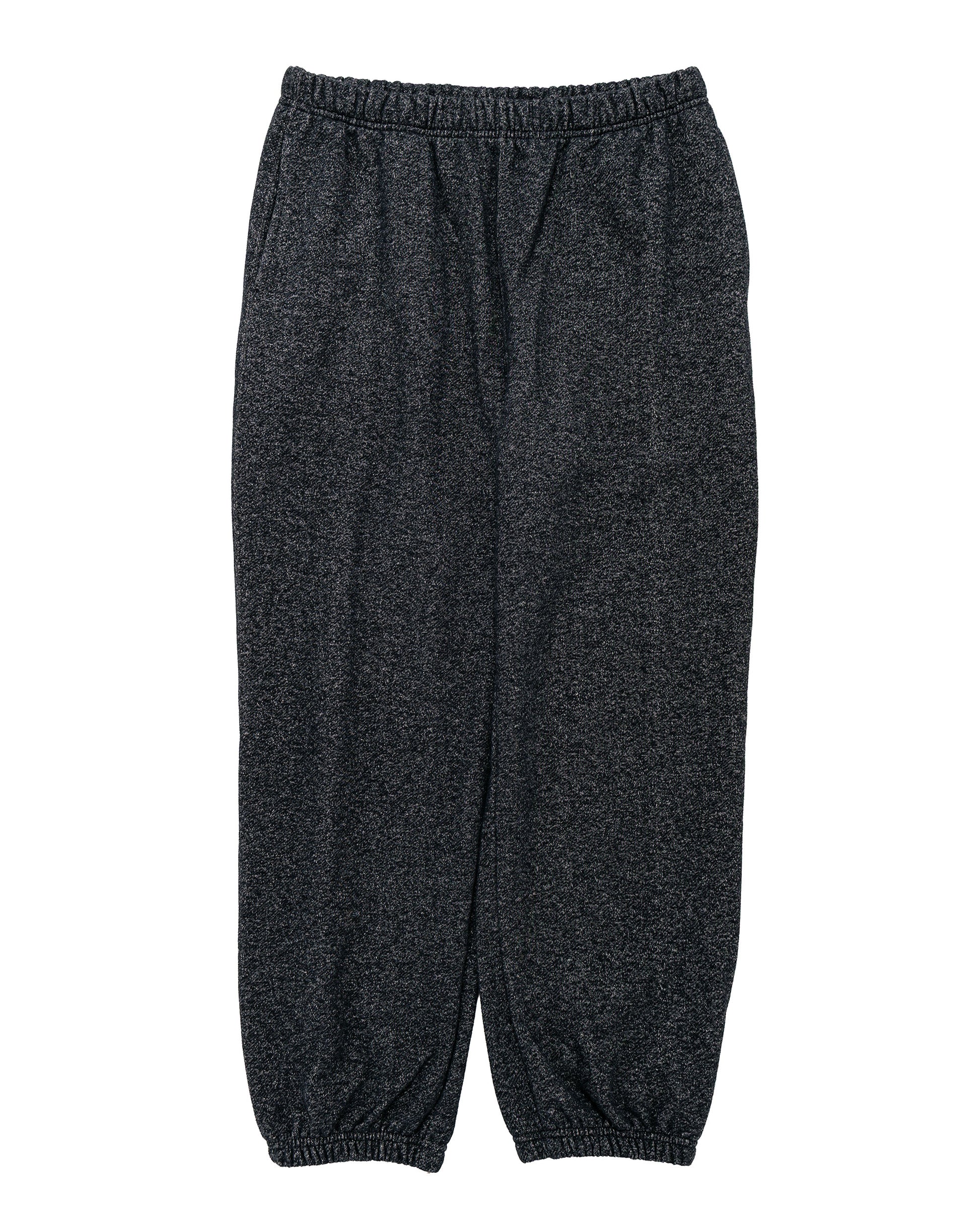 Body of Work Castor Sweatpants Pebble Knit French Terry Black