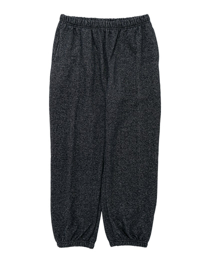 Body of Work Castor Sweatpants Pebble Knit French Terry Black