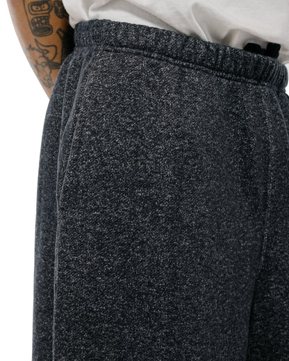 Body of Work Castor Sweatpants Pebble Knit French Terry Black