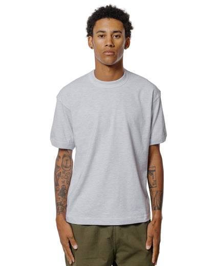 Body of Work Finch Ringer T-Shirt Dove Grey
