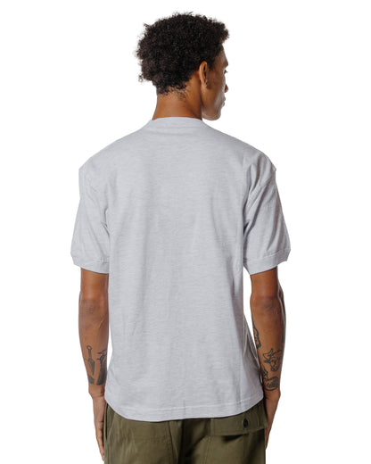 Body of Work Finch Ringer T-Shirt Dove Grey