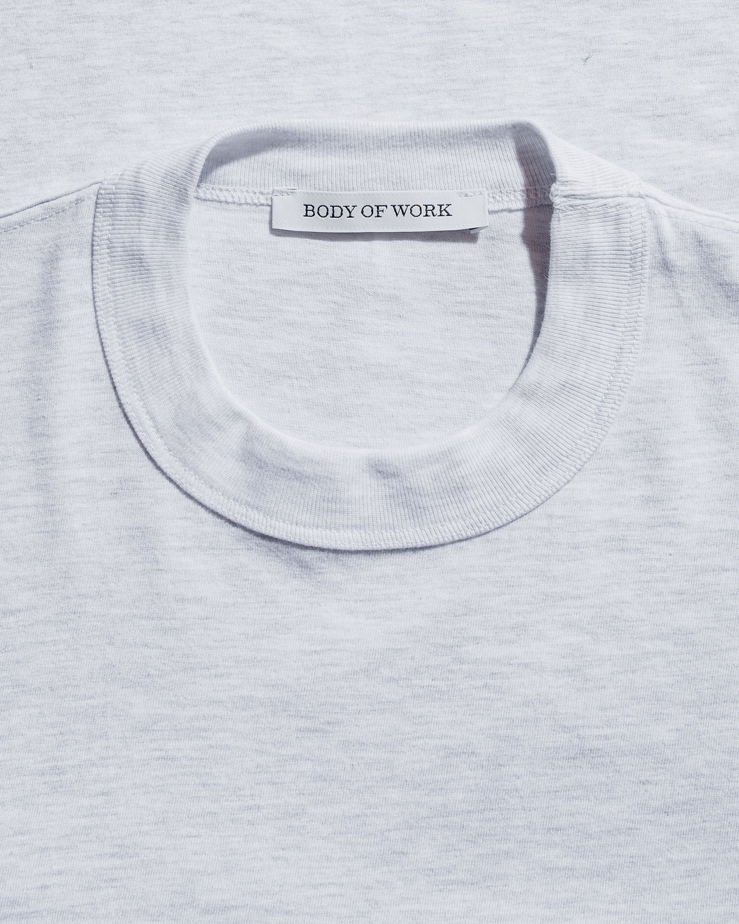 Body of Work Finch Ringer T-Shirt Dove Grey