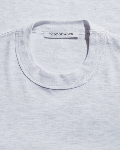 Body of Work Finch Ringer T-Shirt Dove Grey
