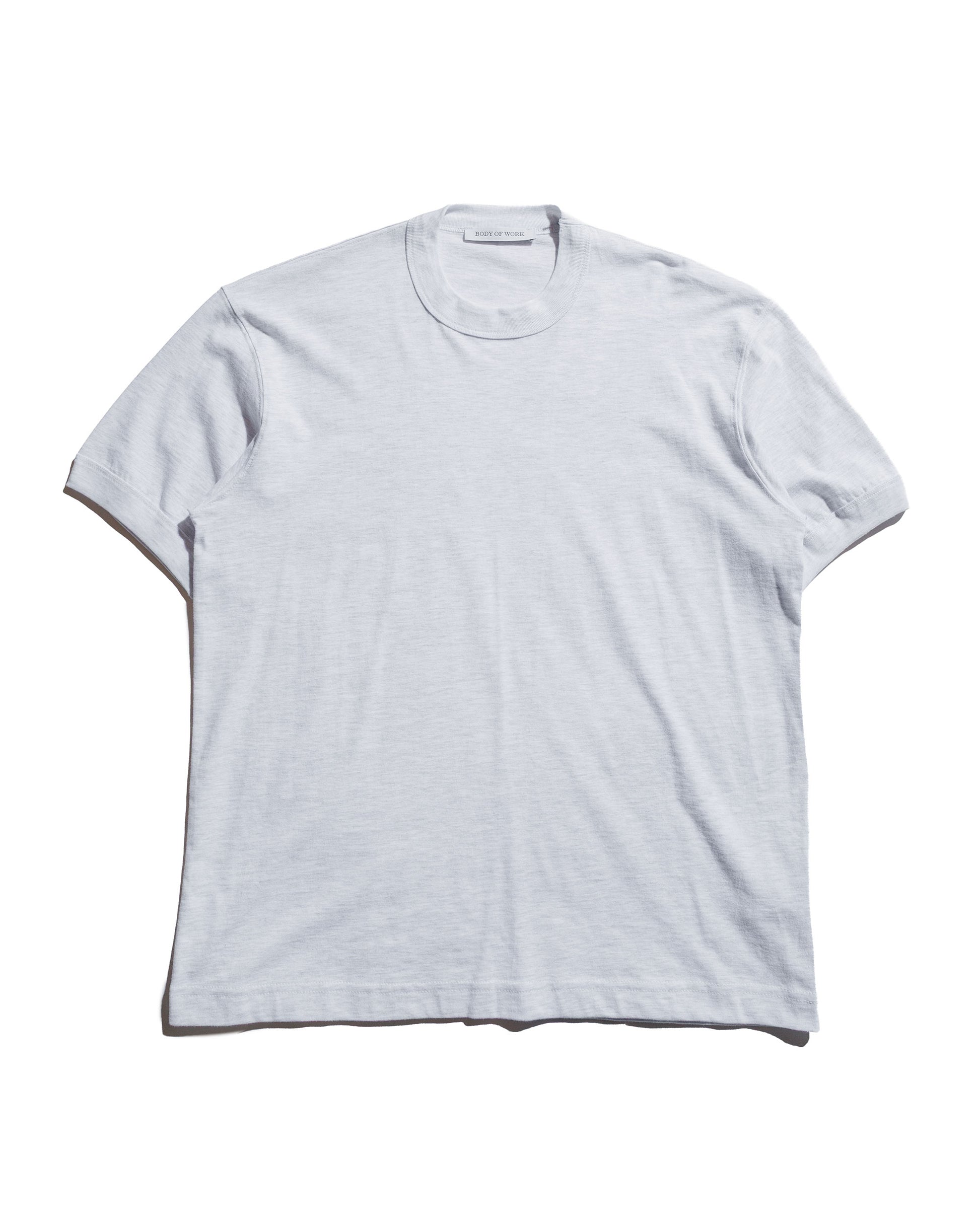 Body of Work Finch Ringer T-Shirt Dove Grey