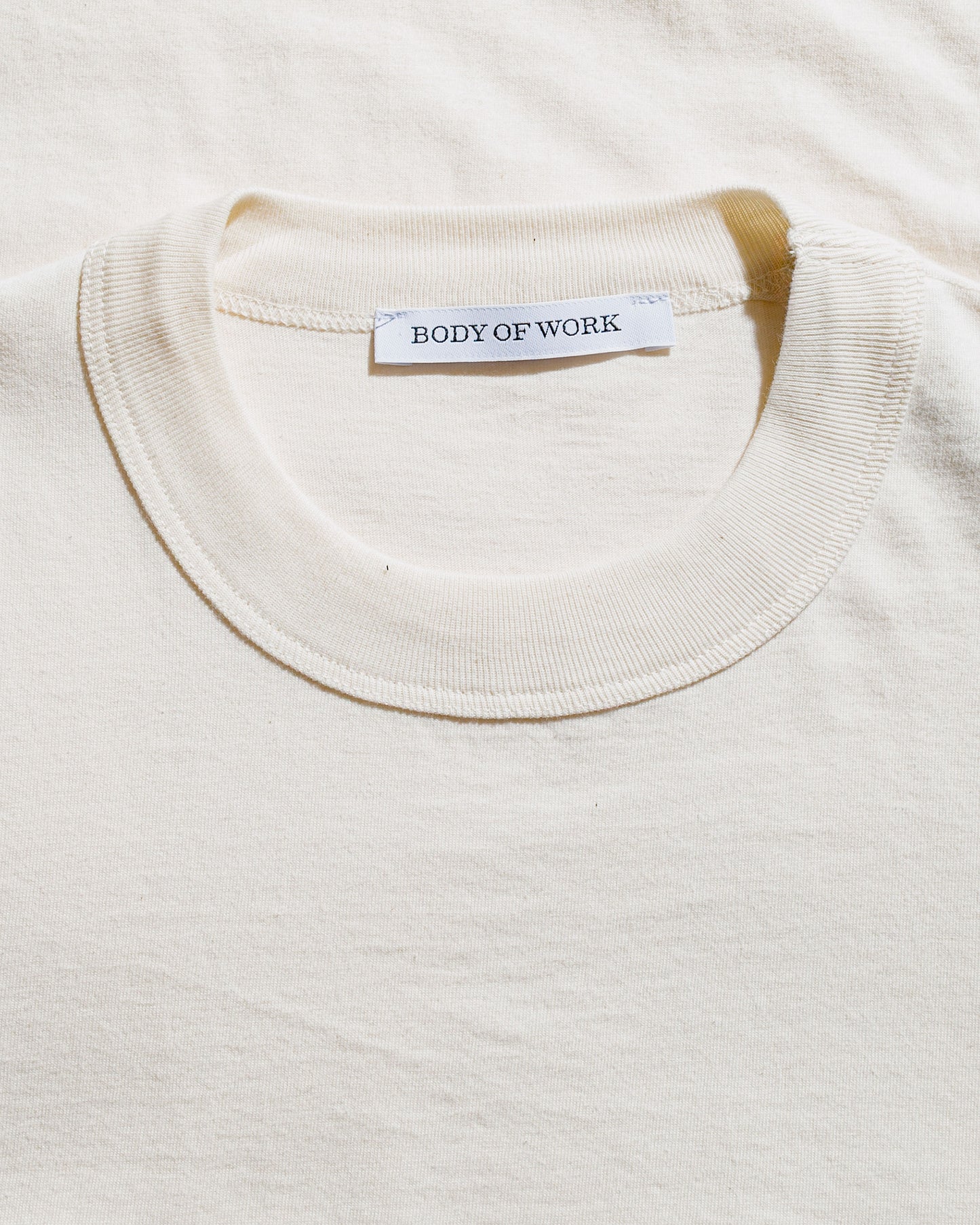 Body of Work Finch Ringer T-Shirt Natural