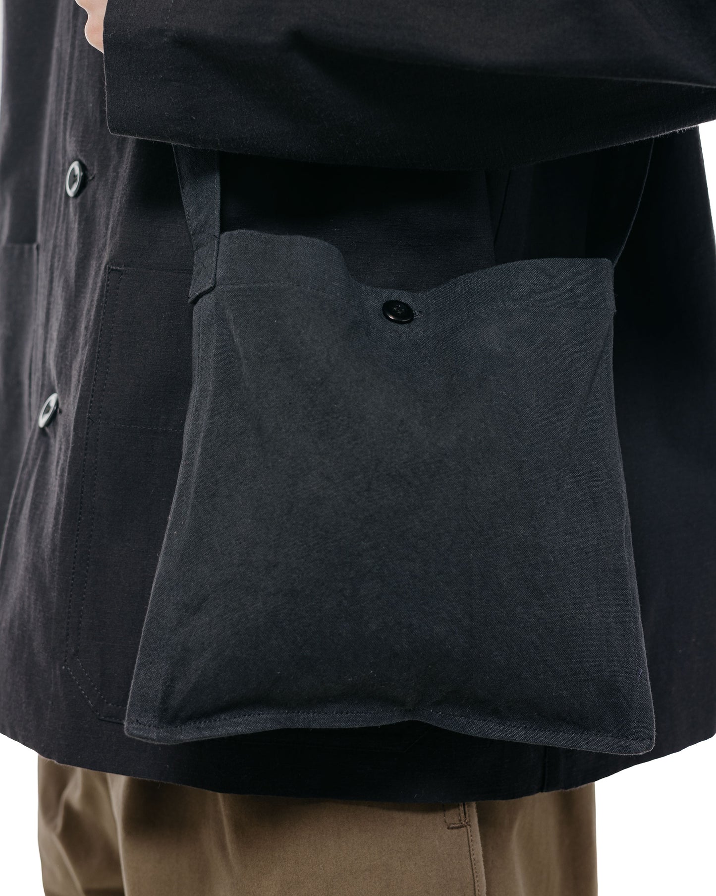 lost & found Body of Work Body of Work Hemlock Mini Bag Sun Dried Canvas Black