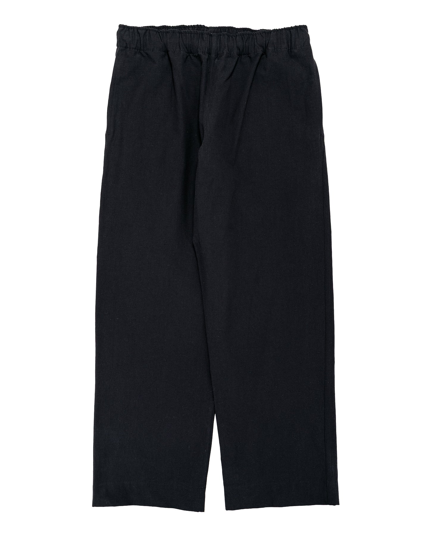 lost & found Body of Work Body of Work Jasper Pull-On Pant Nep Cotton Linen Black