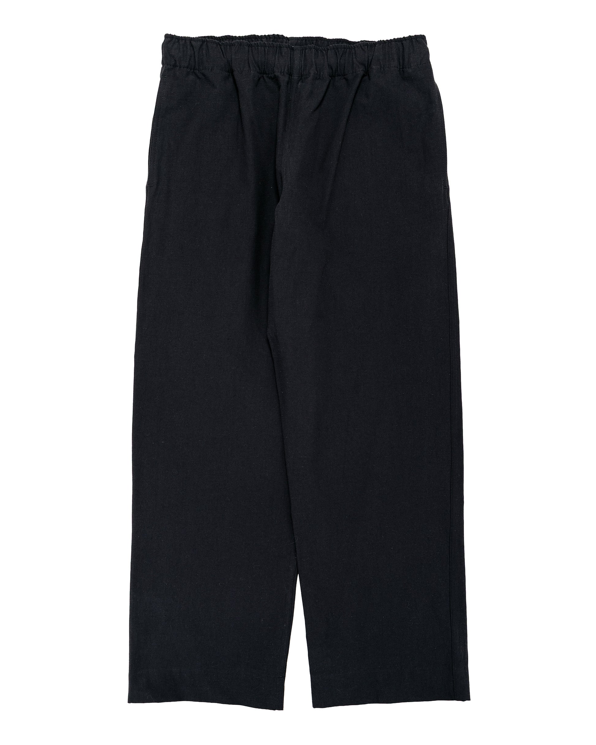 lost & found Body of Work Body of Work Jasper Pull-On Pant Nep Cotton Linen Black