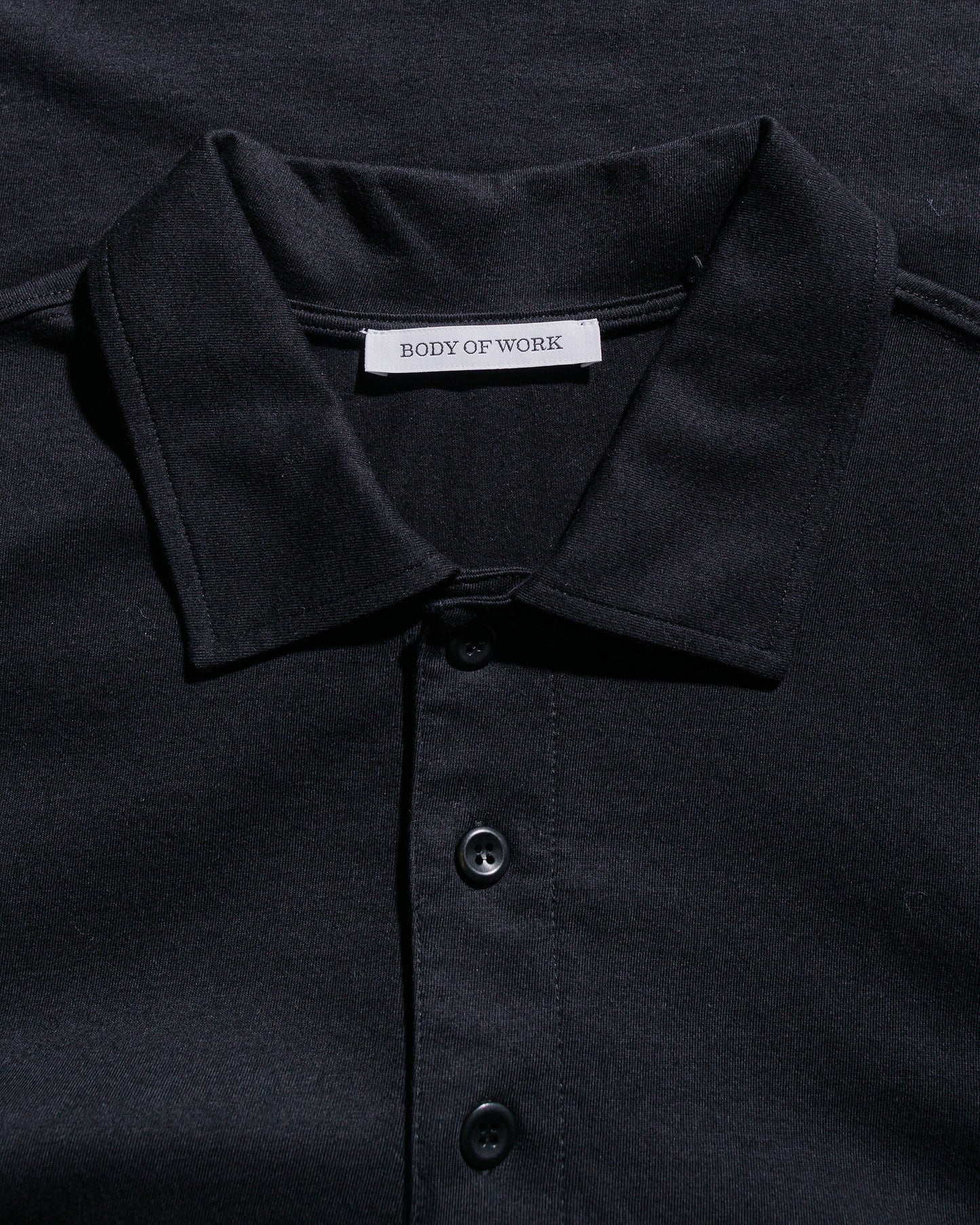 Body of Work Opal Short Sleeve Polo Black