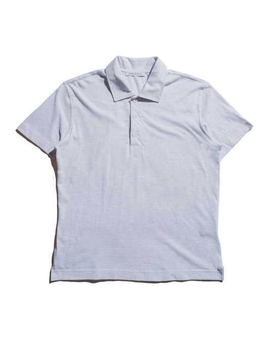 Body of Work Opal Short Sleeve Polo Dove Grey