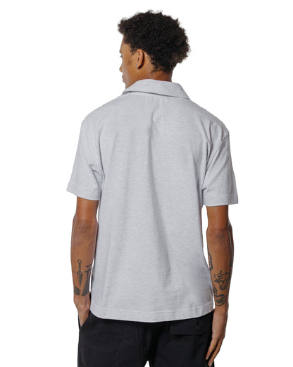 Body of Work Opal Short Sleeve Polo Dove Grey