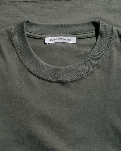 Body of Work Reed T-Shirt Lichen Green
