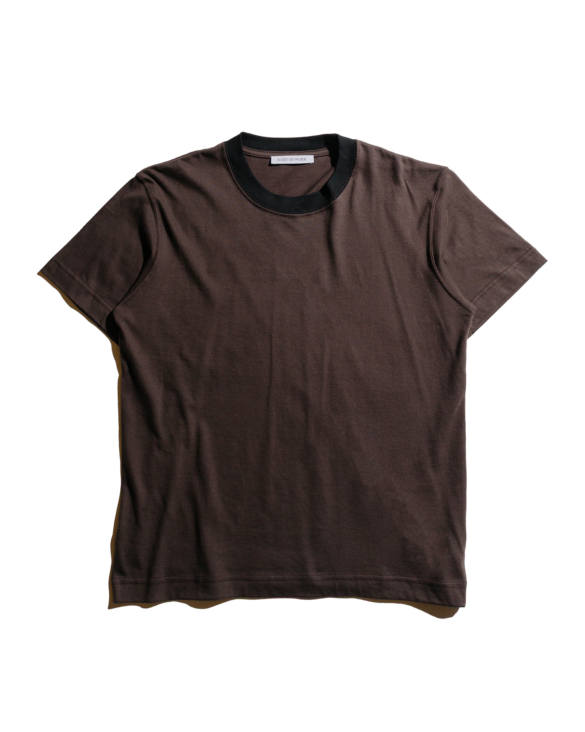 Body of Work Reed T-Shirt Loam Brown/Black