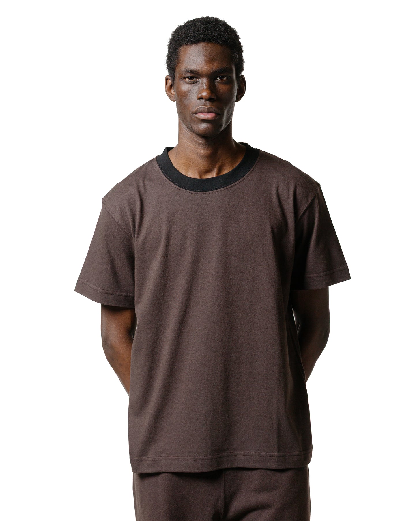 Body of Work Reed T-Shirt Loam Brown/Black