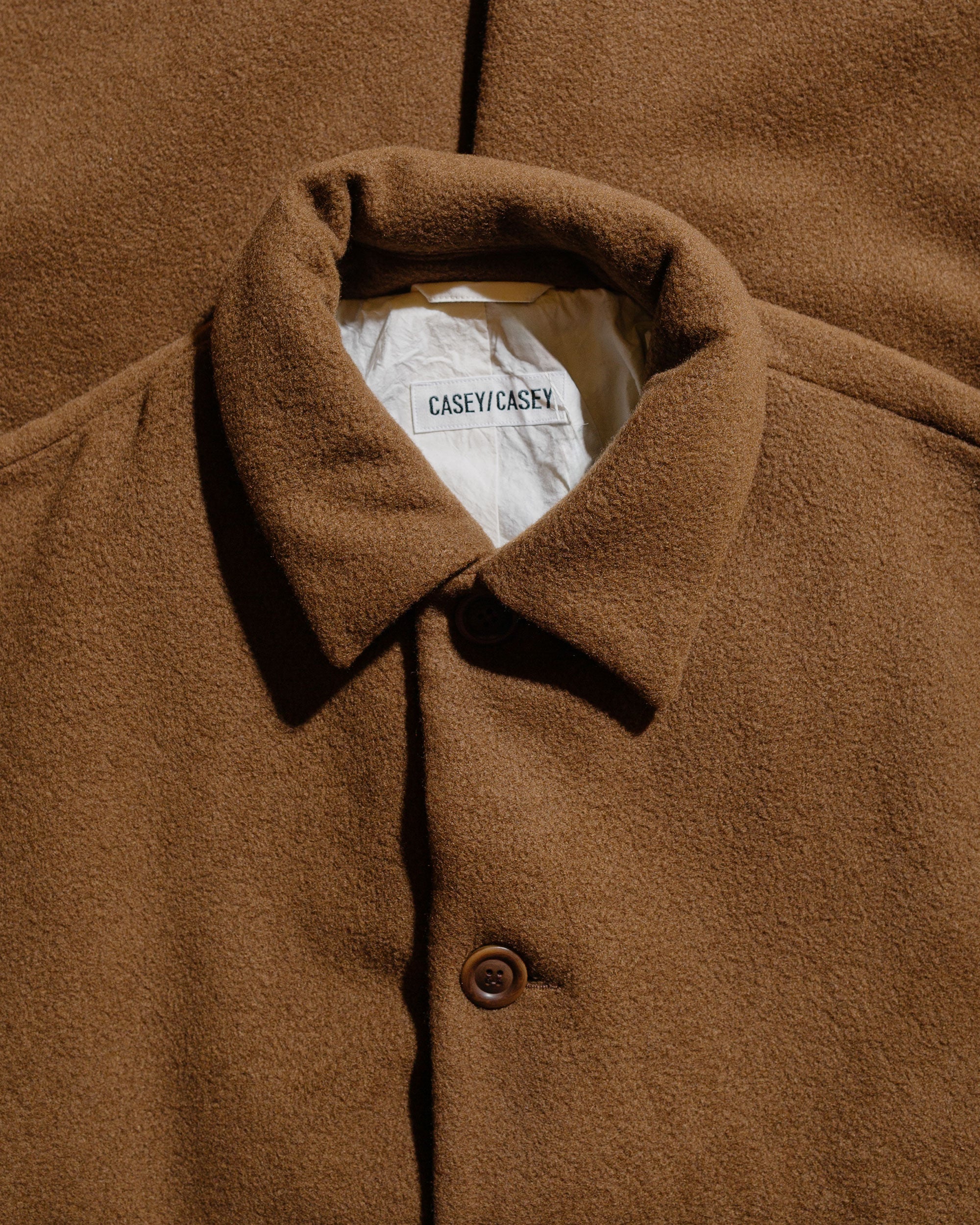 CASEY CASEY ケイシー　MANTEAU BLOBBY CASEY CASEY Navy Big Blobby Coat CASEY CASEY