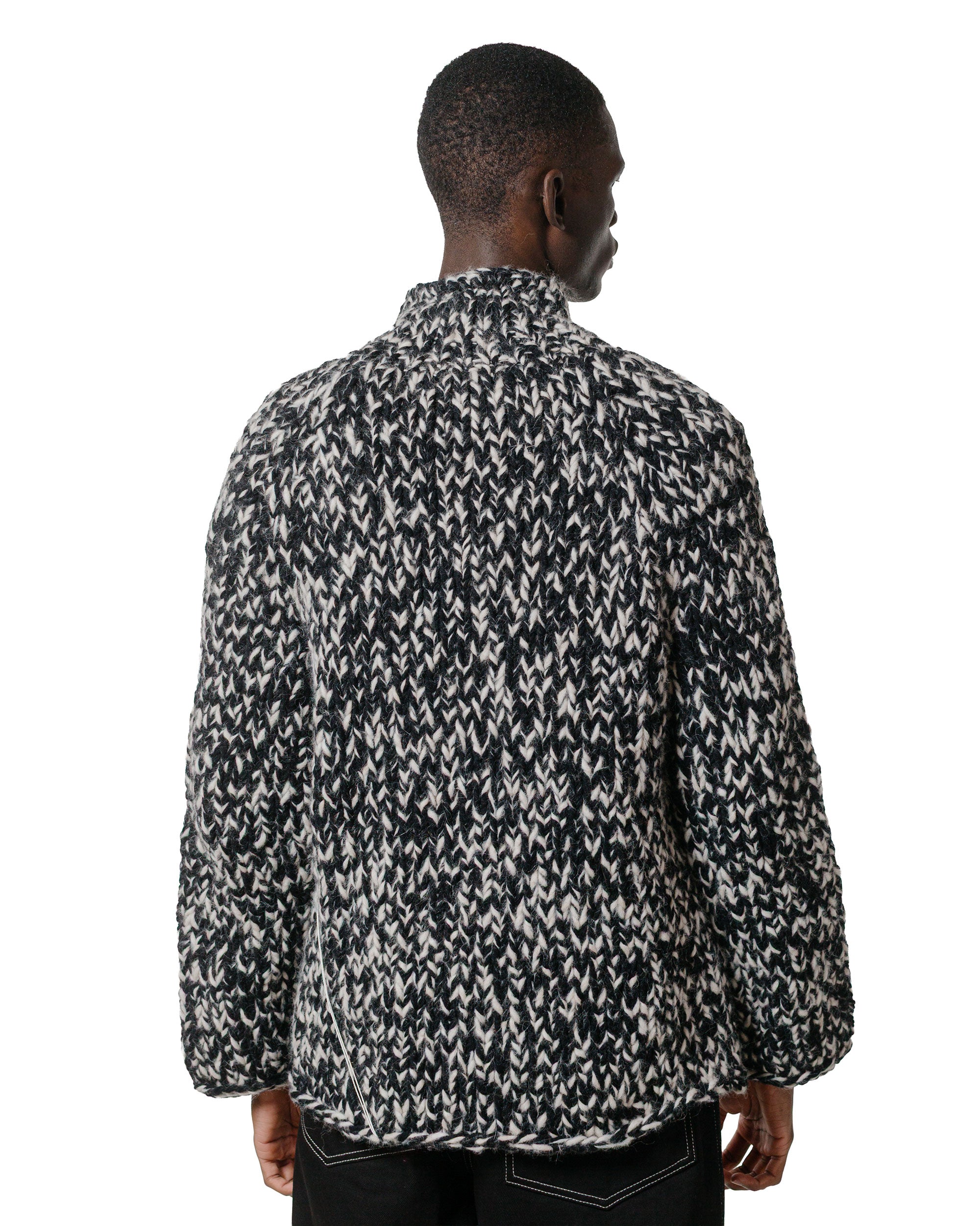 CASEY CASEY Cardigan Woalp Black