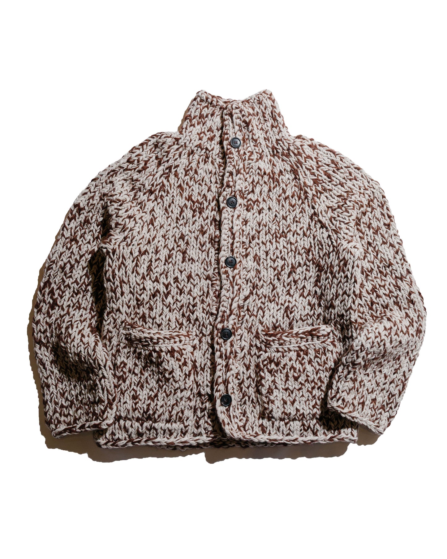 CASEY CASEY Cardigan Woalp Brown