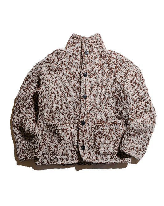 CASEY CASEY Cardigan Woalp Brown