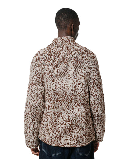 CASEY CASEY Cardigan Woalp Brown