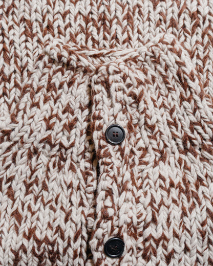 CASEY CASEY Cardigan Woalp Brown