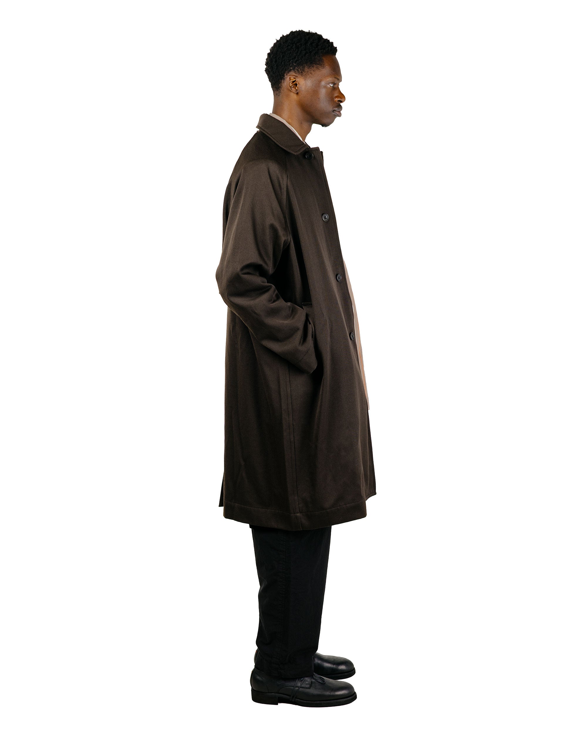 CASEY CASEY Carlyle Coat Twill Wool Bunga