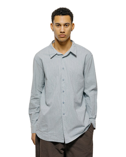 CASEY CASEY Fabiano Shirt Wind Stripe Blue Stripe