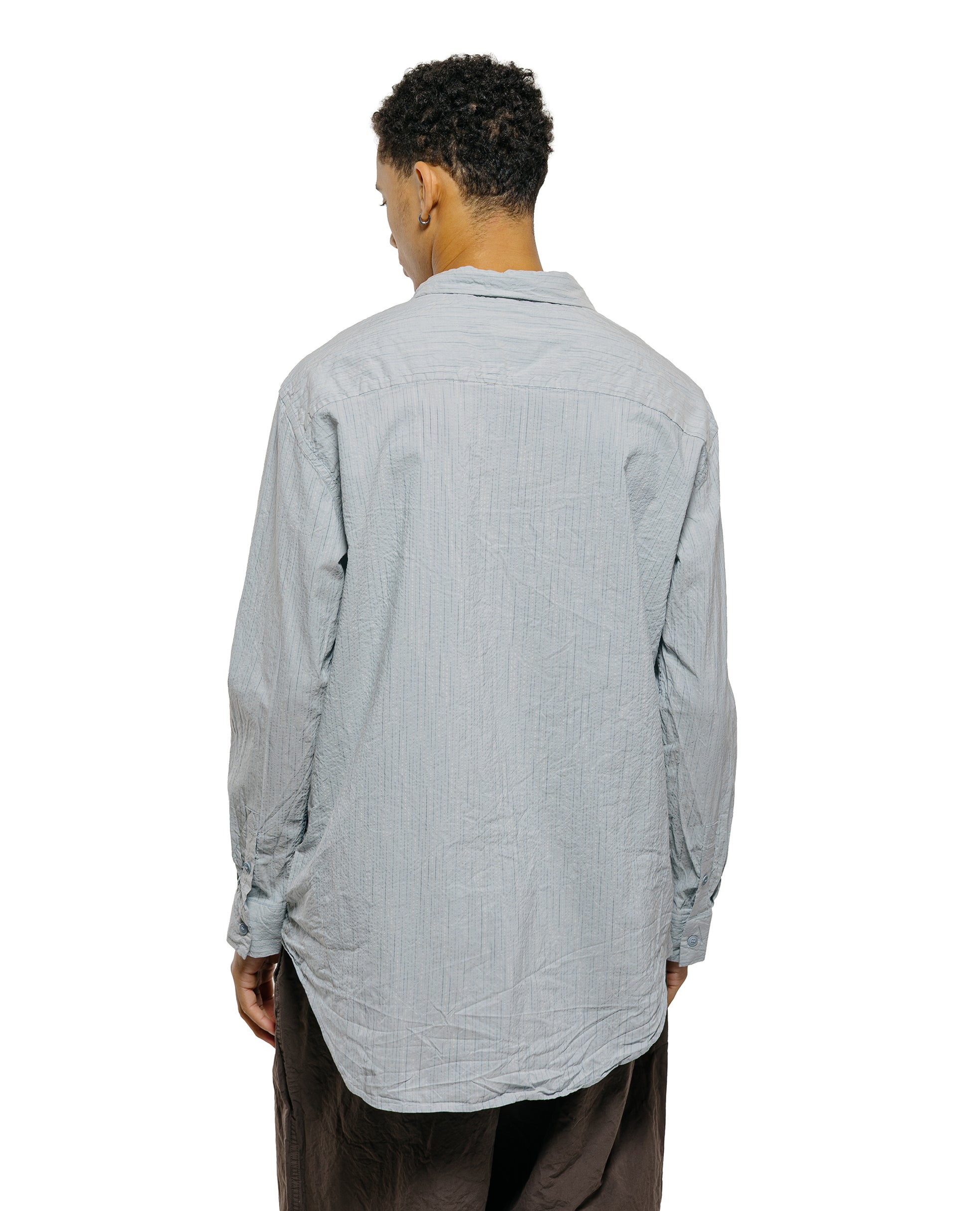 CASEY CASEY Fabiano Shirt Wind Stripe Blue Stripe