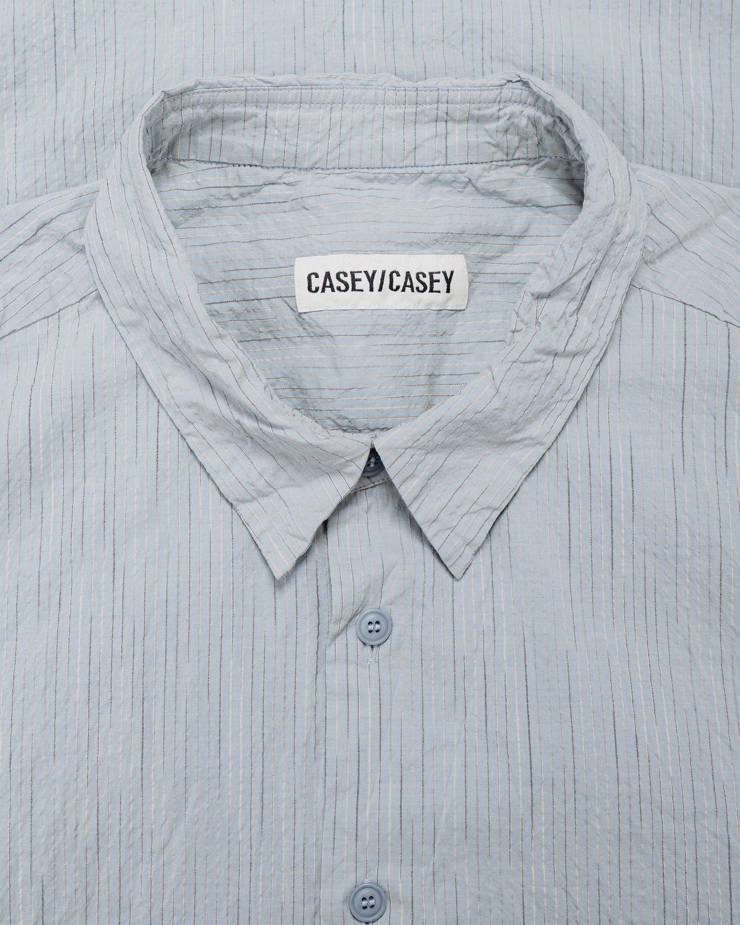 CASEY CASEY Fabiano Shirt Wind Stripe Blue Stripe