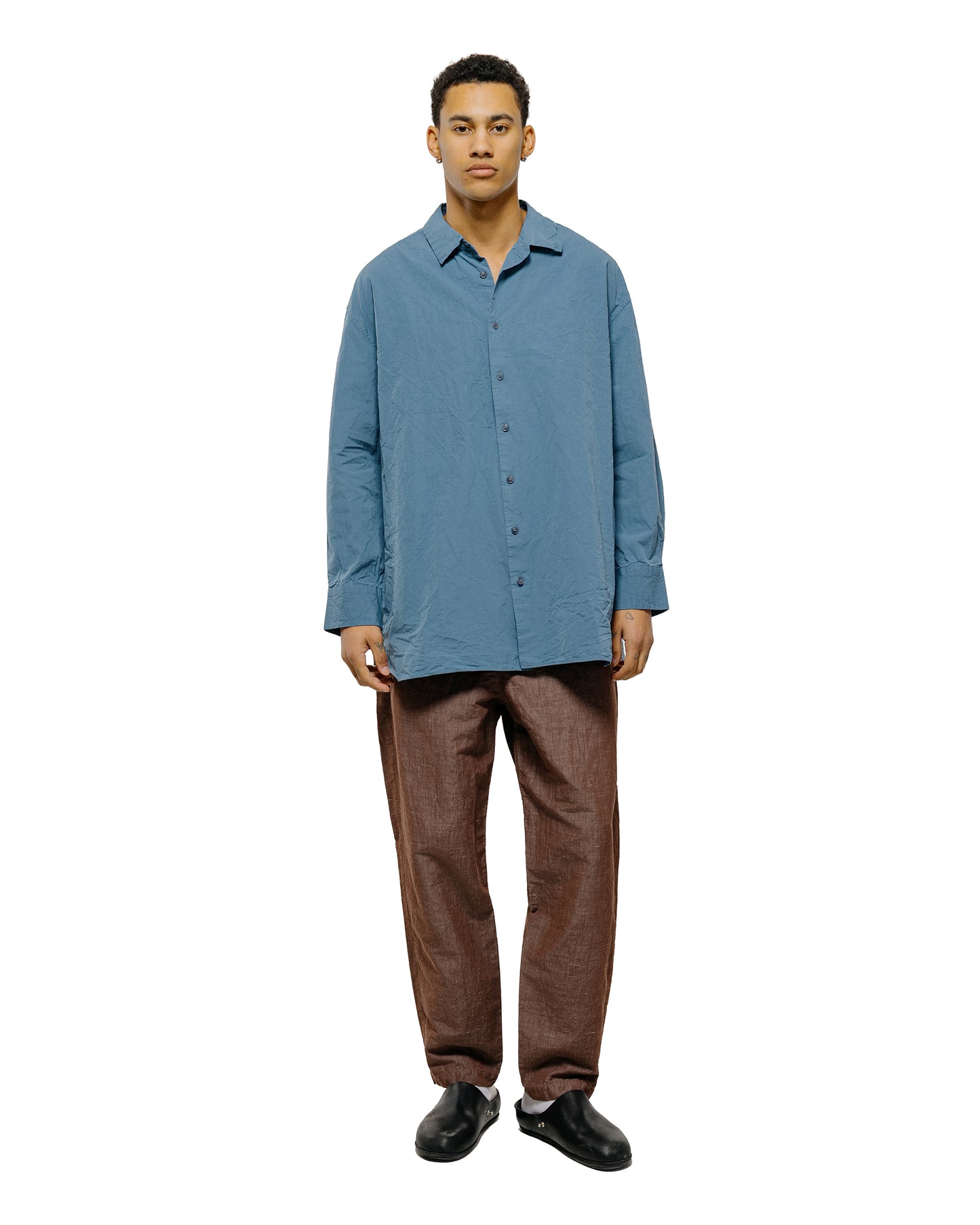 CASEY CASEY Hamnet Shirt Paper Cot Storm